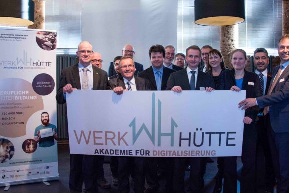 Gemeinsam den digitalen Wandel gestalten. Die WERKHÜTTE wurde feierlich eröffnet.
