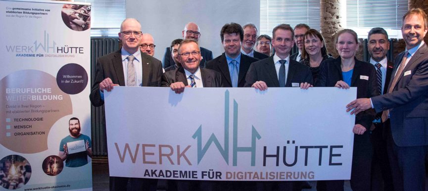 Gemeinsam den digitalen Wandel gestalten. Die WERKHÜTTE wurde feierlich eröffnet.