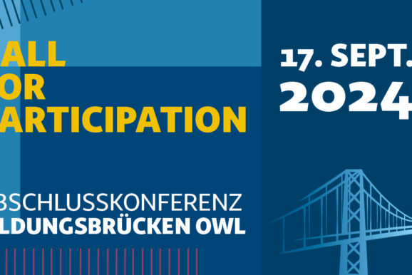 Call for Participation für die Bildungsbrücken OWL Abschlusskonferenz ist online