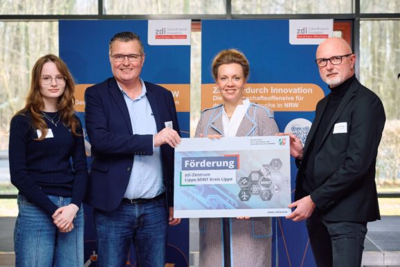 Großartige Neuigkeiten für unser zdi-Zentrum-Lippe.MINT