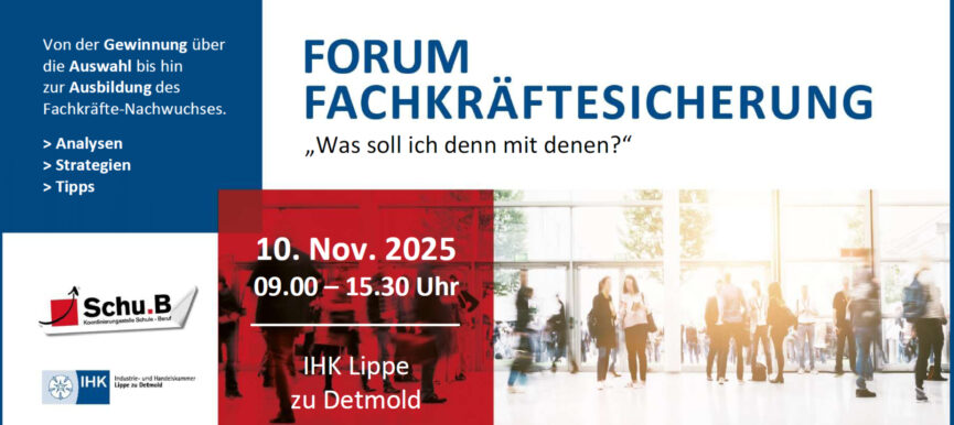 Forum Fachkräftesicherung am 10.11.25